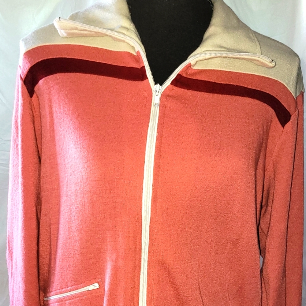 Sears 70's retro sports center jacket sweatshirt